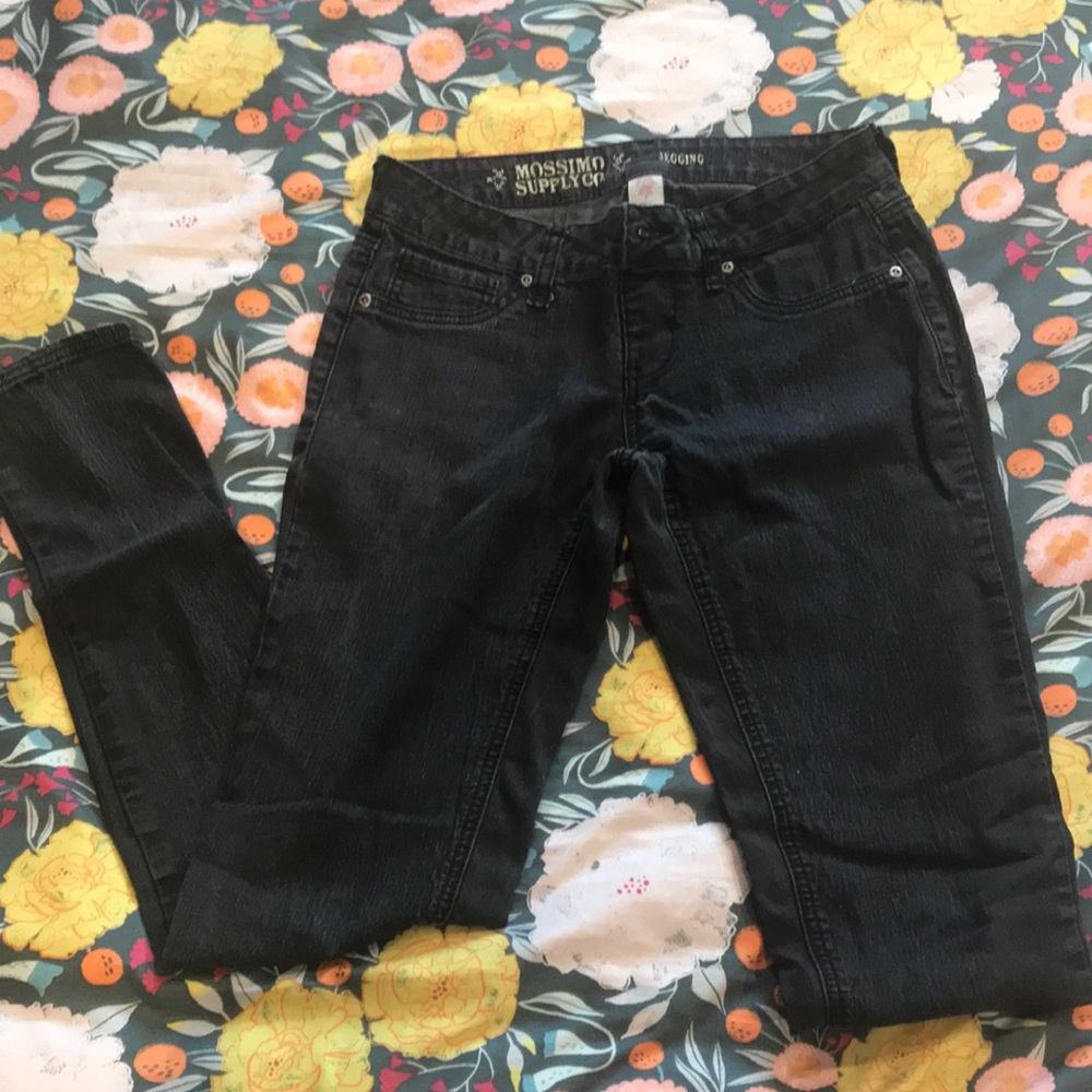 Black Stretch Jeggings